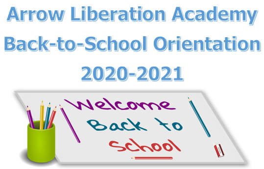 Liberation Back-to-School Orientation Header
